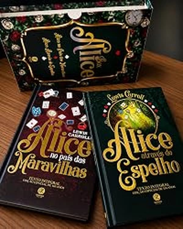 Box Alice - Box com 2 livros - Edição de Luxo Almofadada