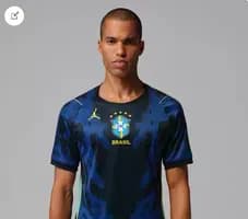 Camisa Brasil Jordan II 2026 Torcedor Pro Masculinina