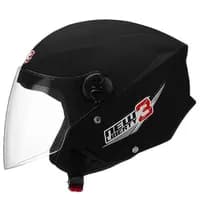 Capacete Aberto Tork Liberty Preto Fosco Tam. 60