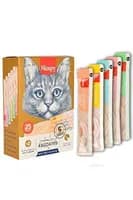 Petisco Gatos Wanpy Creamy Sabores Sortidos 350g