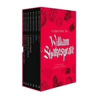 Box Clássicos Shakespeare com 7 Marcadores
