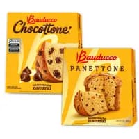 Kit Panettone Frutas 400g + Chocottone 400g Bauducco
