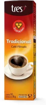 Cápsula Café Filtrado TRES - 10 unidades