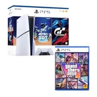 GTA VI + PS5 Slim Disk + Astro Bot + Gran Turismo 7