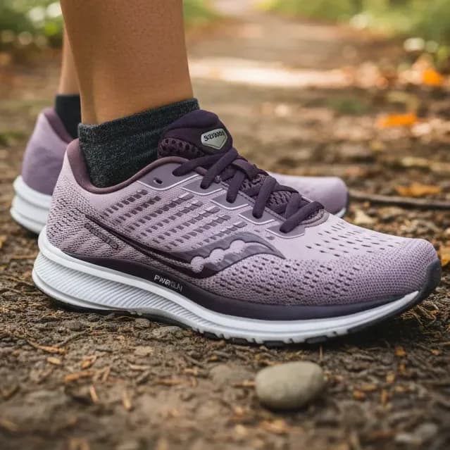 Tênis Saucony Ride 13 Feminino Corrida Lilás