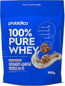 Probiótica 100% Pure Whey Nova Fórmula - 900g Refil Cookies And Cream -