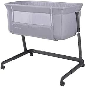 Cosco Kids, Berço Co-bed Pluggy, 0 A 9kg, Cinza Claro