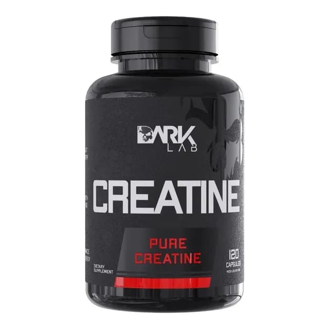 Creatina Dark Lab Premium em cápsula de 120 un