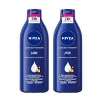 Kit 2x Loção Hidratante NIVEA Milk Pele Seca