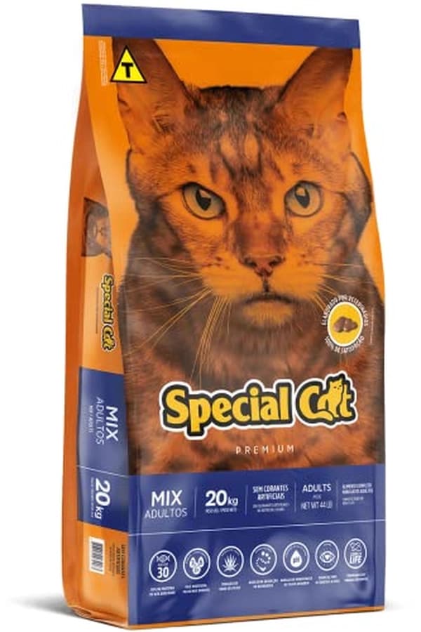 Ração Special Cat Premium Mix Adultos 20 Kg