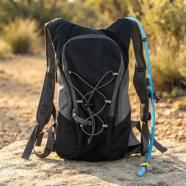 Mochila de Hidratação Tumblr com Reservatório Térmico de 2L para Ciclismo e Corrida