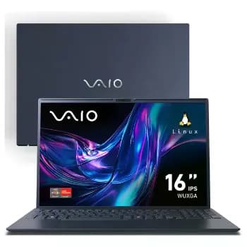 Notebook Vaio Fe16 Amd Ryzen 7 5825u 8gb RAM 512gb Ssd Wi-Fi 6 Tela 16" Ips Wuxga Antirreflexo