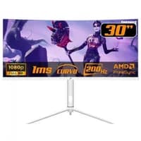 Monitor Gamer SuperFrame Elegance Series, White, 30 pol, Curvo, UltraWide SFEF-3015