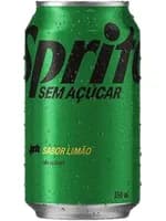 Refrigerante Sprite limão sem açúcar lata 350ml