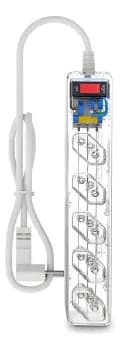 Clamper Proteção Contra Raios E Surtos Filtro De Linha - Transparente 5 - 1 M