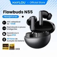 Fones Ouvido HAYLOU N55 ANC Bluetooth 6.0 40H