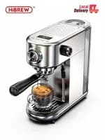 Máquina Café Espresso HiBREW 20Bar Ajustável