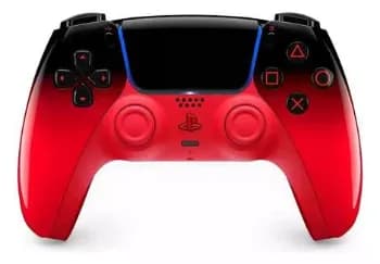 Controle Sem Fio Sony DualSense Hyperpop para PS5, Vermelho Techno Red