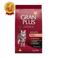 Ração GranPlus Gatos Adultos Frango Carne - 10KG