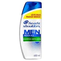 Shampoo Anticaspa Head & Shoulders Menta Ice 650 ml