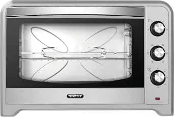 Best Forno Elétrico 70l, Inox/platinium, 1800w 127v Com Rotisserie, Luz Interna, Timer 120min, 6 Funções