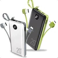 Carregador Portátil 20000mAh Power Bank Universal