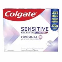 Kit 3 Creme Dental Colgate Sensitive Pro Alívio Imediato