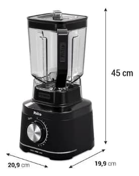Liquidificador Philco 1500w 3,1l 12 Velocidades Com 6 Lâminas Plq15a