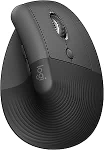 Mouse Logitech Lift Vertical Sem Fio Ergonômico