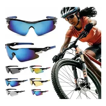 Óculos Esportivo Ciclismo Bike Corrida Proteção Uv 400