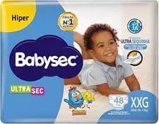 Fralda Babysec Galinha Pintadinha Ultrasec, Tamanho Xxg, 48 Unidades