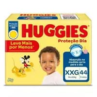 Huggies Fralda Proteção Dia Tam. XXG - 44 fraldas