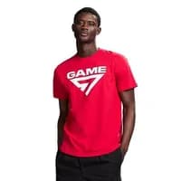 Camiseta masculina Game 7 algodão gola redonda
