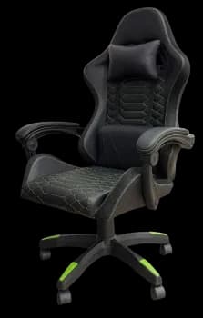 Cadeira Gamer Ergonômica com Estrutura Reforçada, Reclinação 90°-150°, Apoio de Braço Sincronizado e Suporte Lombar Ajustável – Conforto para Jogos e Home Office