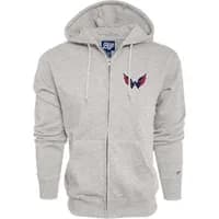 Moletom Capuz NHL Oficial Zíper Bordado - G