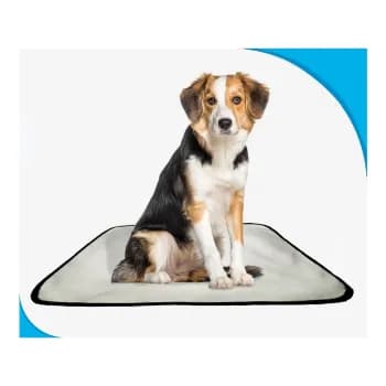 Tapete Higiênico Lavável, reutilizável, Tapete para Cães Liso Branco, Tapetes Higiênicos para Cães