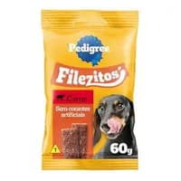 Petisco Pedigree Filezitos Carne Cães Adultos