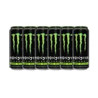 Kit com 6 Energético Zero Açúcar Monster 473ml
