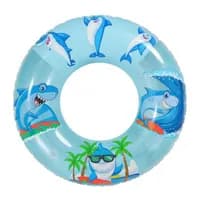 Boia Infantil Tubarão Azul 60cm para Piscina e Praia