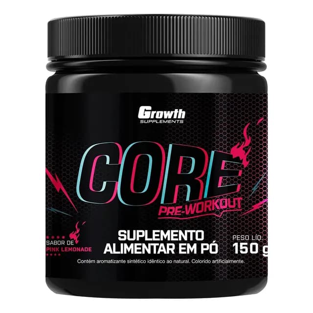Pré Treino Core 150g Growth Supplements