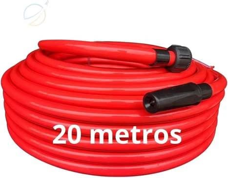 Mangueira de Jardim Premium Silicone 20 Metros 1/2 Polegada - Parade 2mm com Esguicho Regulável