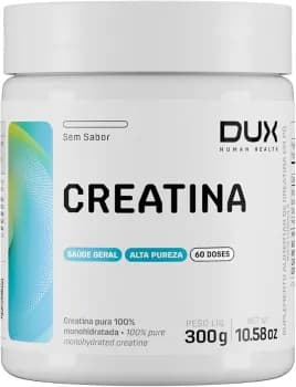Creatina Monohidratada Sem Sabor - Pote 300g - Suplementação Treino Academia, Ganho Muscular Hipertrofia, Força Energia Resistência