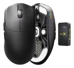 Mouse Gamer Lamzu Maya X Preto  8k Pwm3950 30000 Dpi 47g Preto
