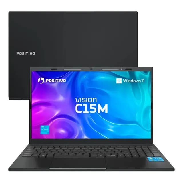Notebook Positivo Vision Intel Celeron N4500 Windows 11 4GB RAM 128GB Full HD