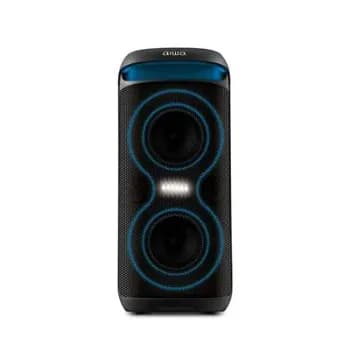 Caixa De Som Amplificada Aiwa Party Box Aws-pb-08, 200w Rms, Bluetooth, Bivolt, Preto - Aws-pb-08