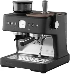Electrolux Cafeteira Espresso Com Moedor De Grãos Integrado, Café Em Pó E Sache Saida De Vapor Independente Aquecimento De Xícaras Estilo Barista Expert Ecm90 127v Preto Fosco