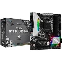Placa-Mãe ASRock B450M Steel Legend, AMD AM4