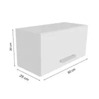Armário Basculante Multiuso 60CM Branco