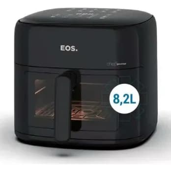Fritadeira Air Fryer Eos Family 8,2l Digital Eaf80p Cor Preto