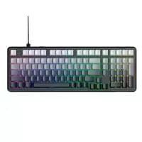 Teclado Mecânico Sem Fio Gamer Shark X98 RGB Cinza/Branco